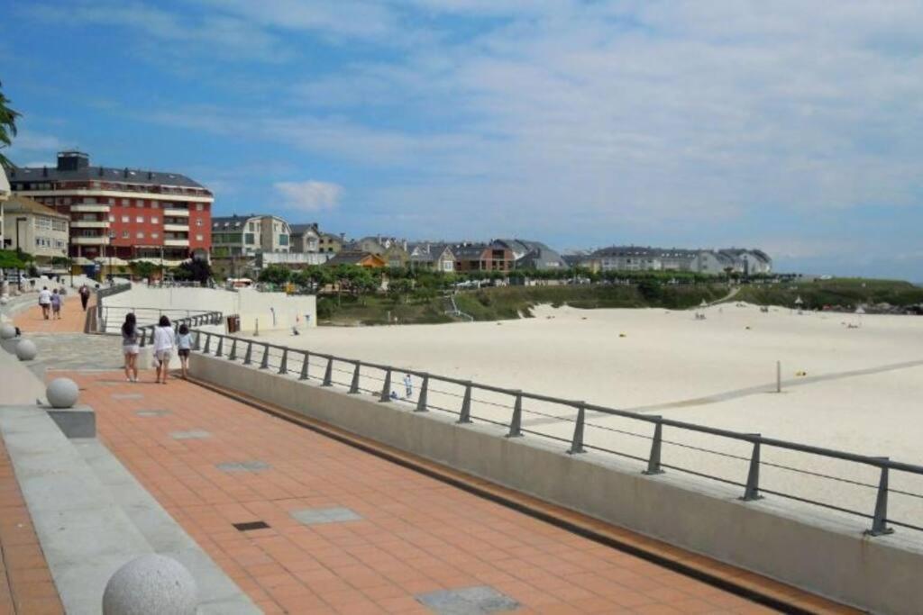 Apartamento Playa A Rapadoira Con Terraza Foz Exteriér fotografie